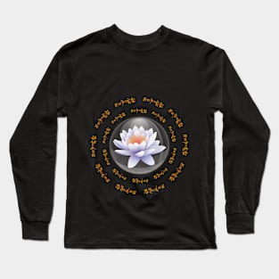 lotus & mantra Long Sleeve T-Shirt